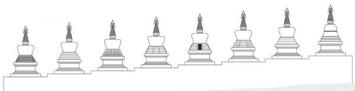 Eight Stupa