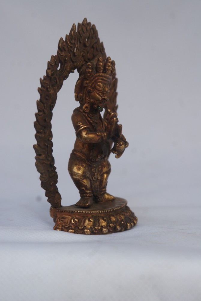 Mahakala Panjaranatha Statue, glossy