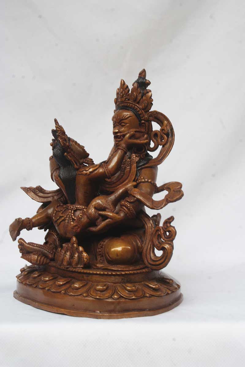 Green Jambhala Statue, <span Style=