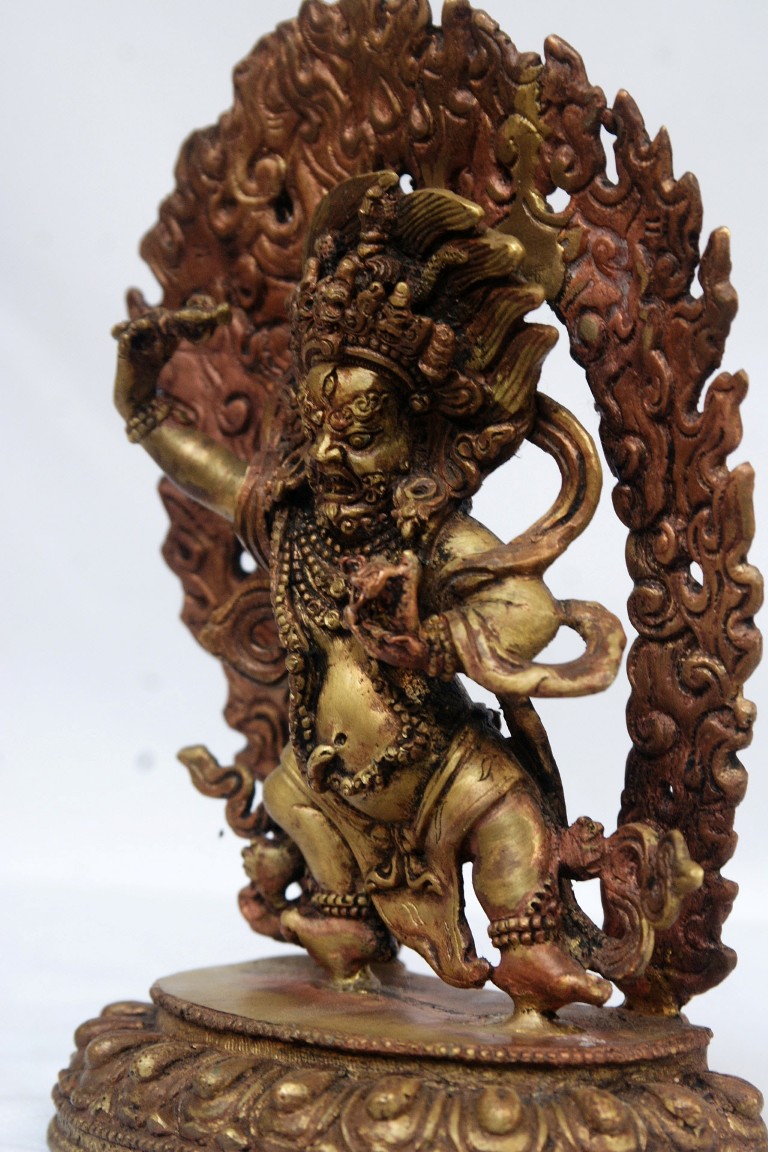 Vajrapani Statue, bronze Finishing, sold