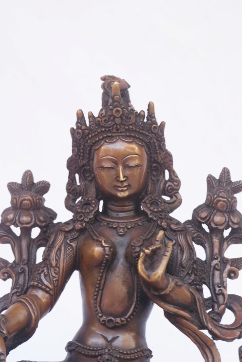 Green Tara Statue, <span Style=