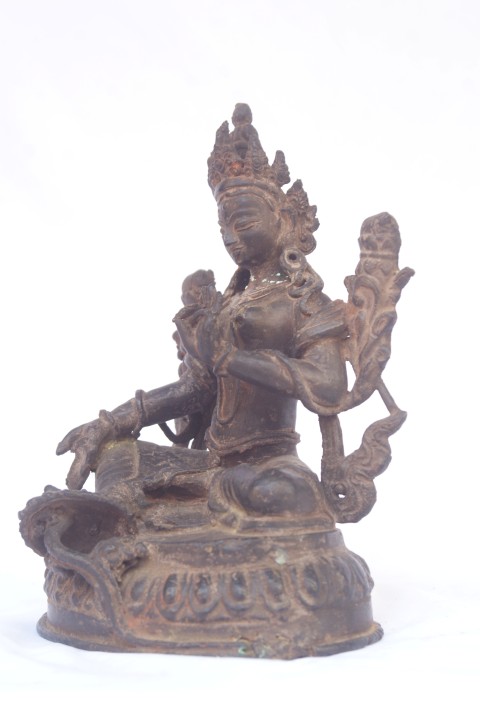 Green Tara Statue, <span Style=