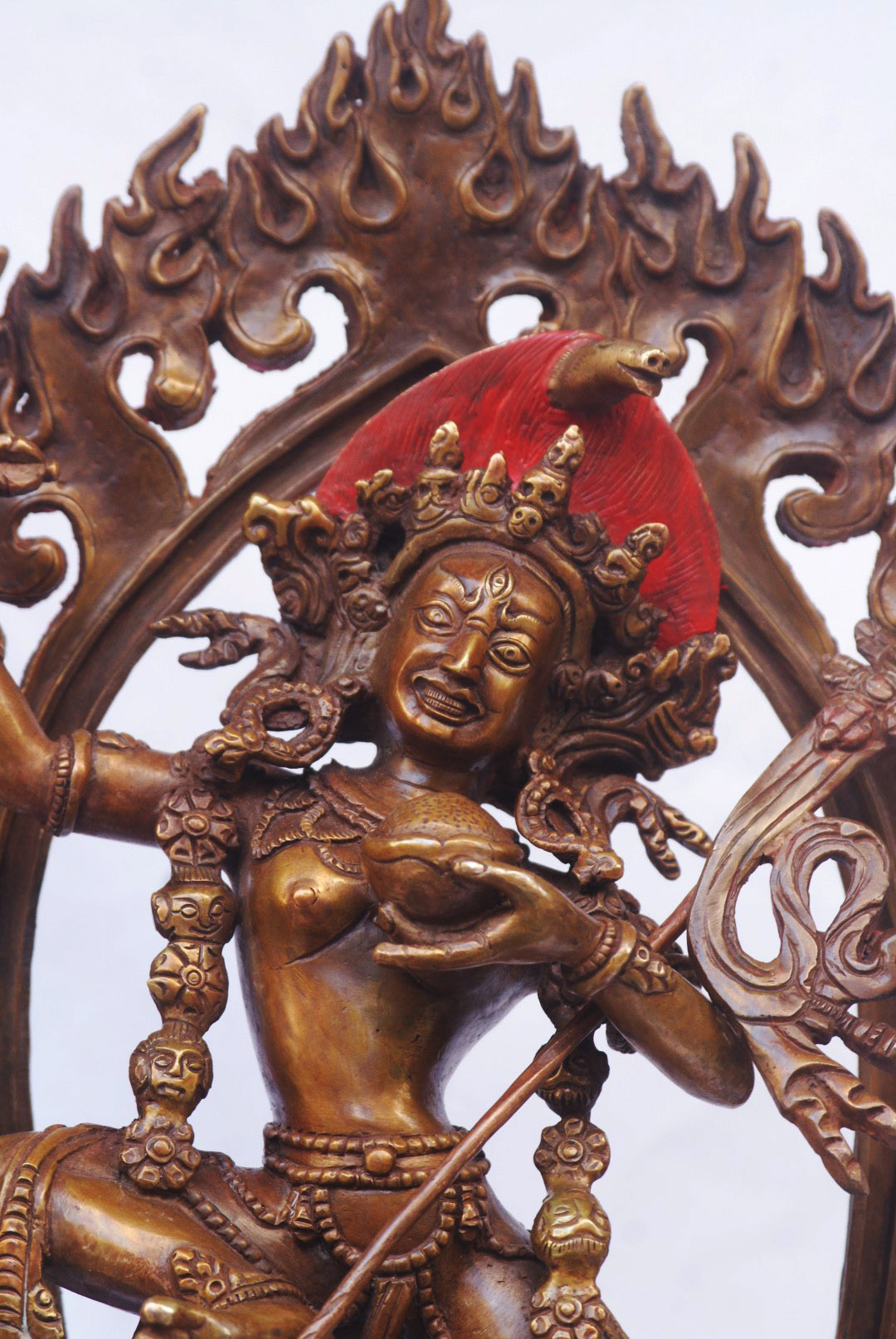 Vajravarahi - Dorje Phagmo Yogini, old Post, remakable
