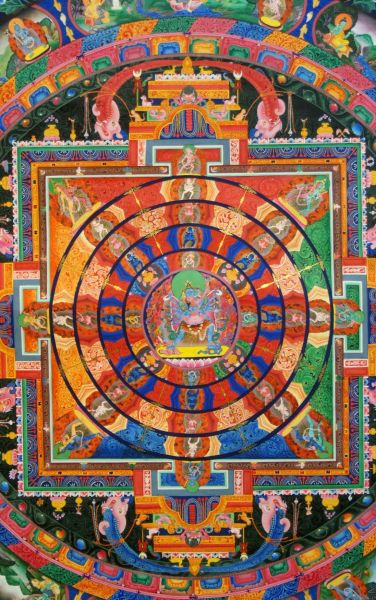 Chakrasamvara - Heruka Mandala Mater Piece, <span Style=