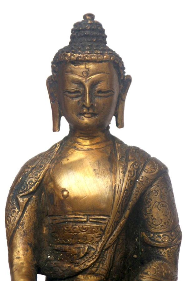 Shakyamuni Buddha On Throne, <span Style=