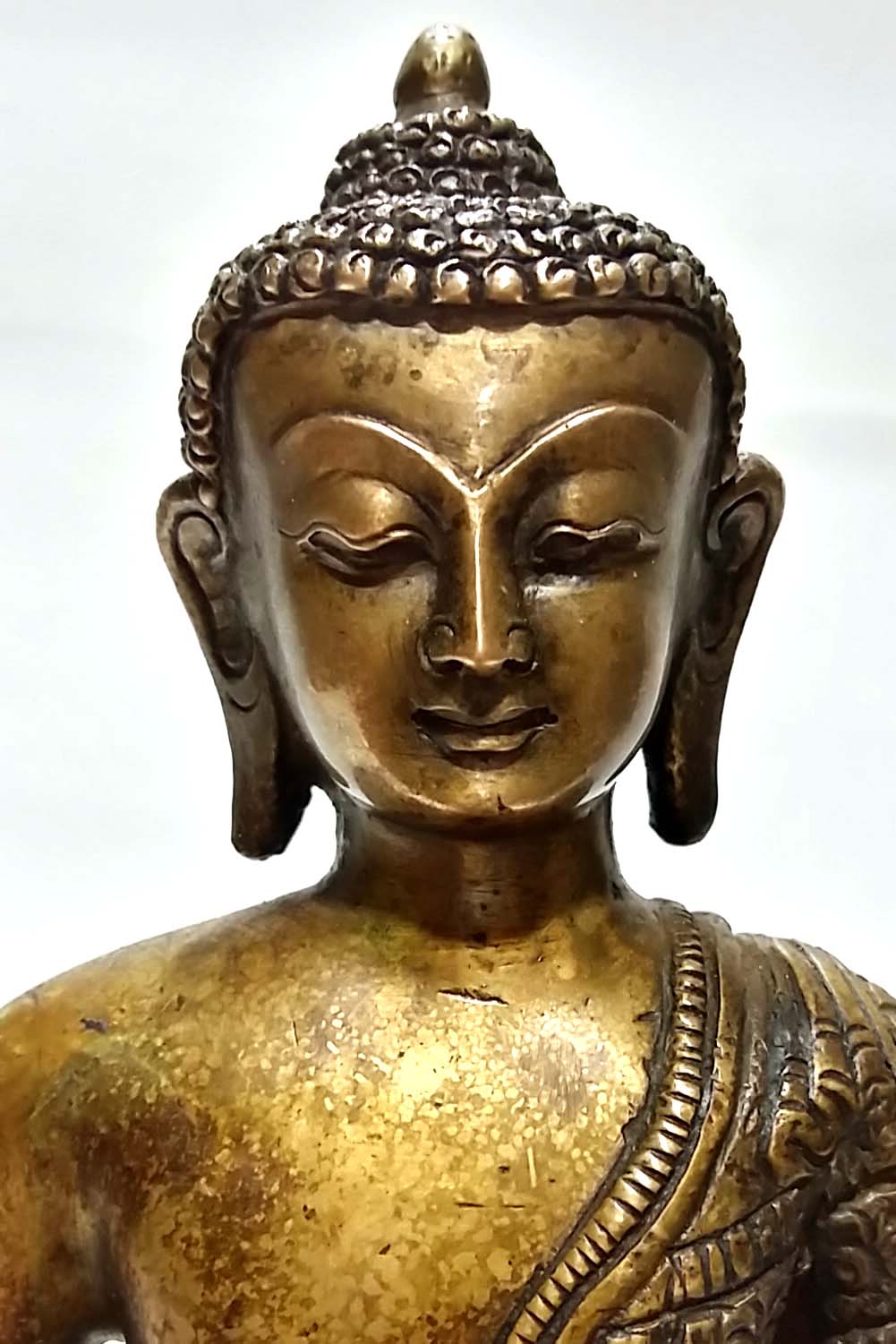 Old Style Ratnasambhava Buddha Statue