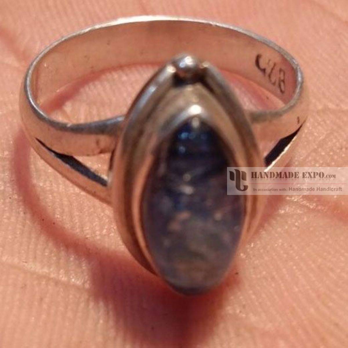 Rainbow Moonstone Ring