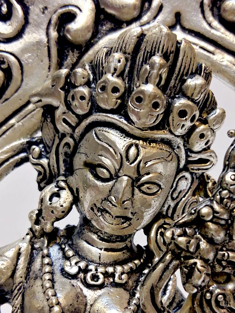 Silver Plated Vajravarahi - Dorje Phagmo Yogini