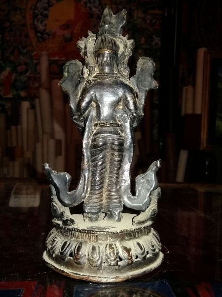 Brass Green Tara Oil Lamp 30 Years Plus