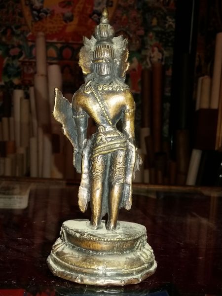 Brass Padmapani Lokeshvara 30 Years Plus