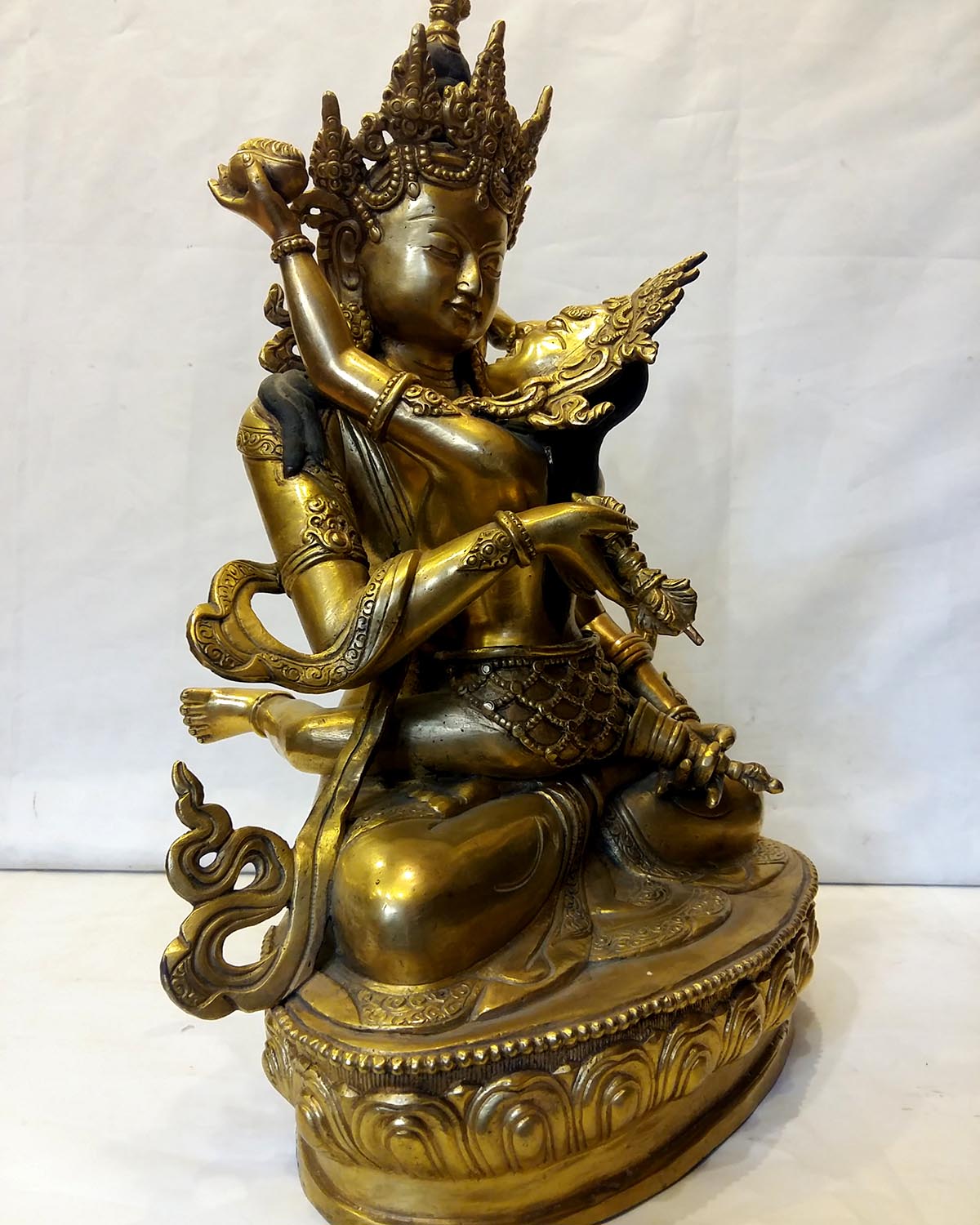 Full Gold Plated Statue <span Style=