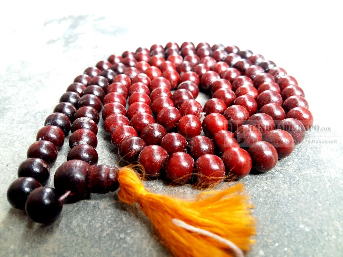 10mm Rosewood 108 Prayer Beads Mala
