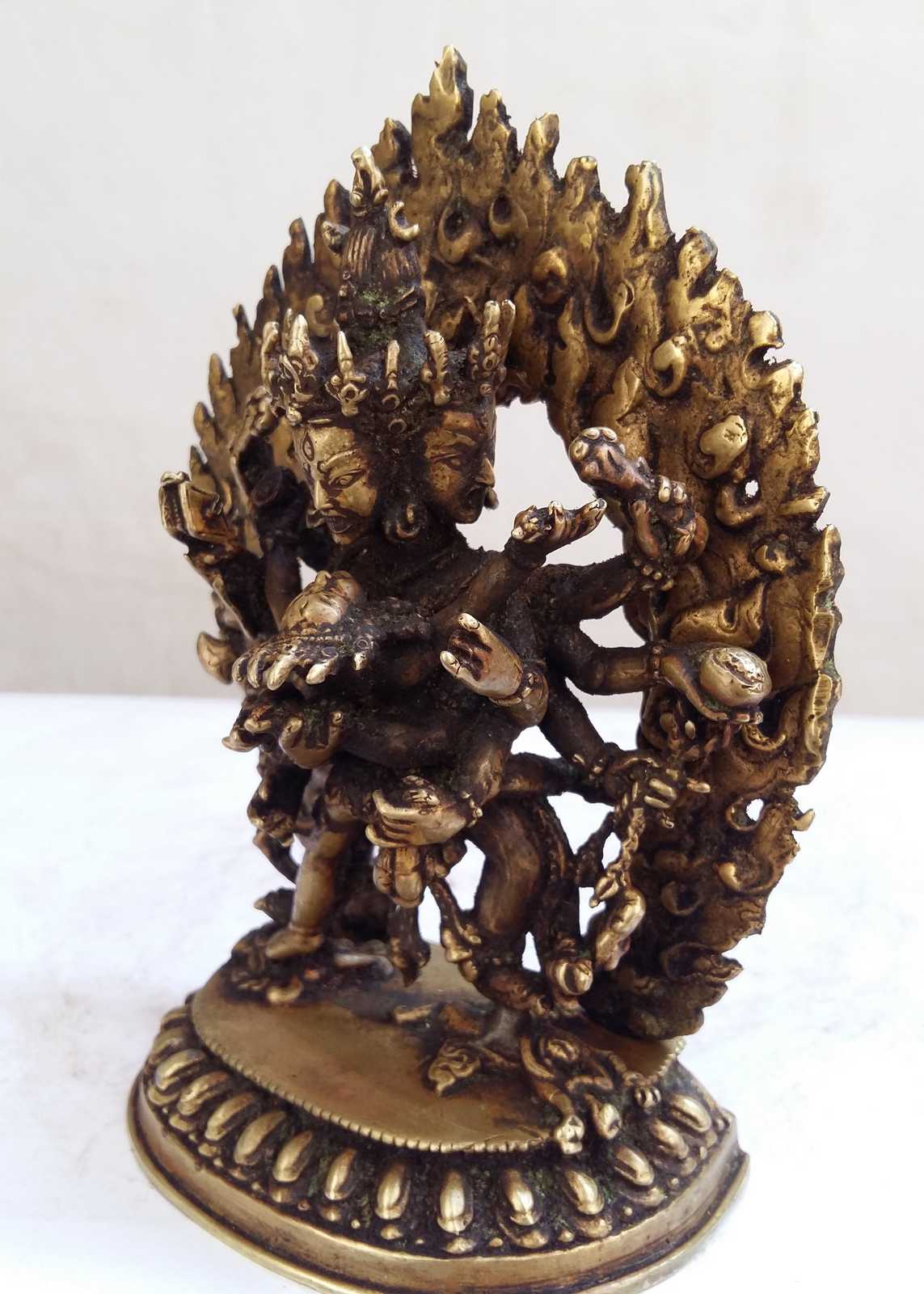 Chakrasamvara - Heruka Statue Bronze Finishing