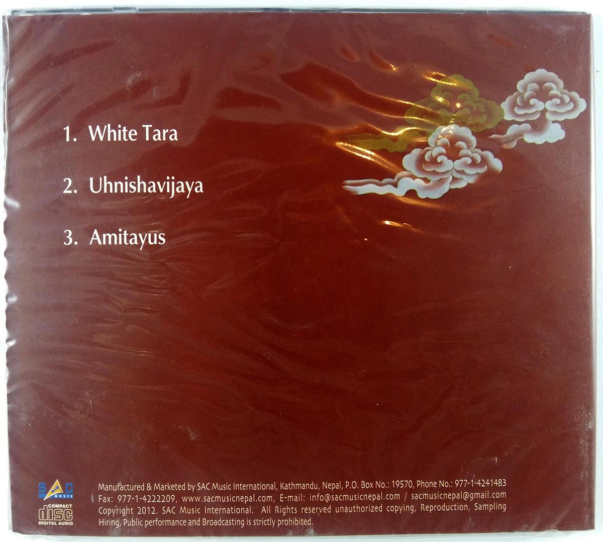 Buddhist Long Life Supplications -mantra Audio Cd