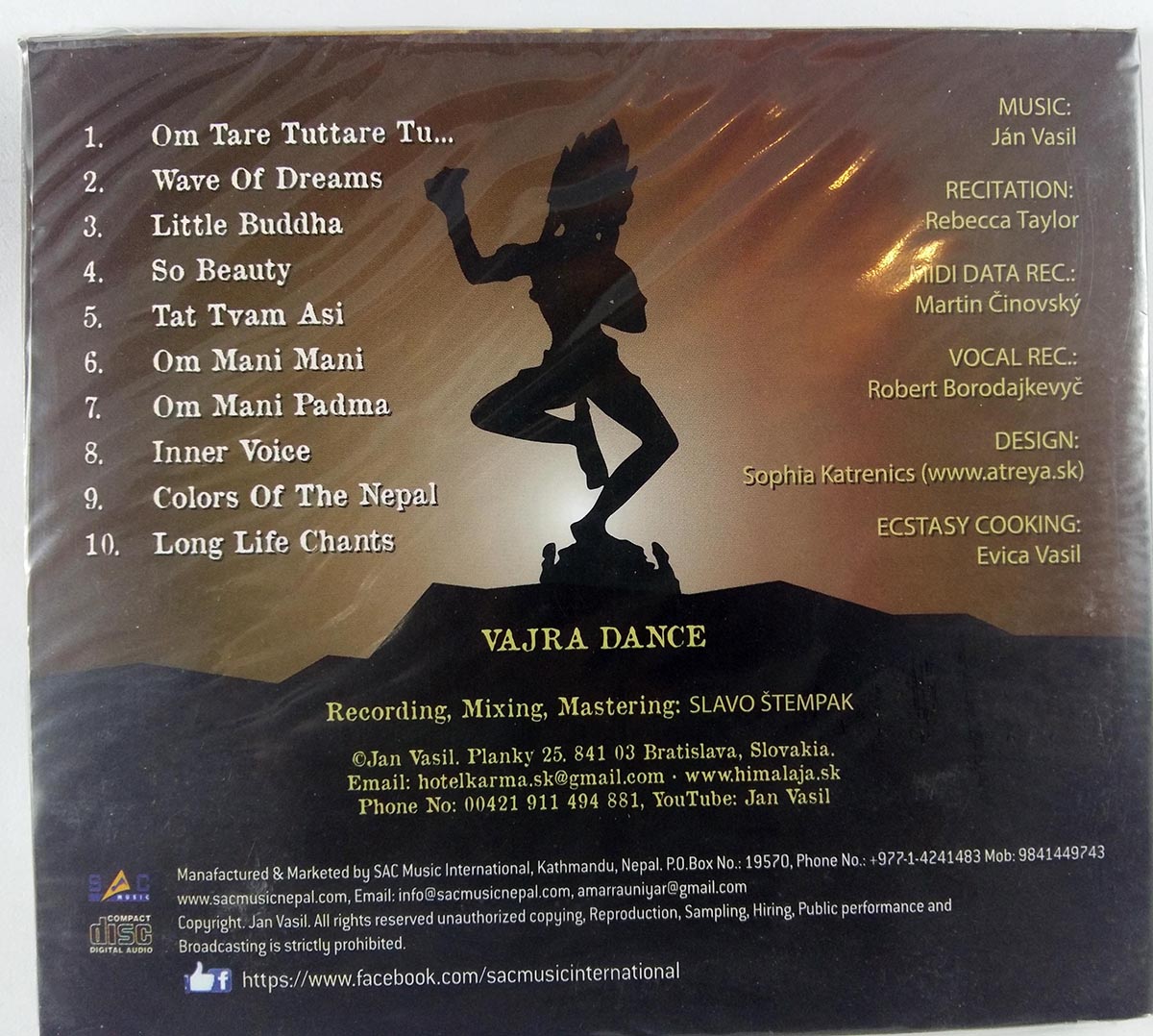 Heart Of Buddhas - Mantra Audio Cd