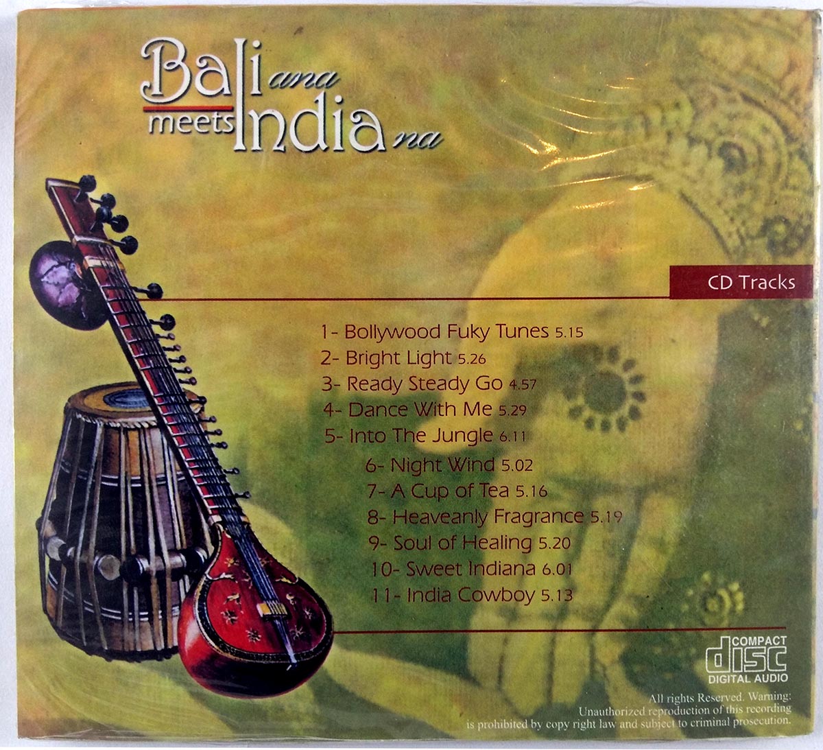 Balian Meets India Na - Mantra Audio Cd