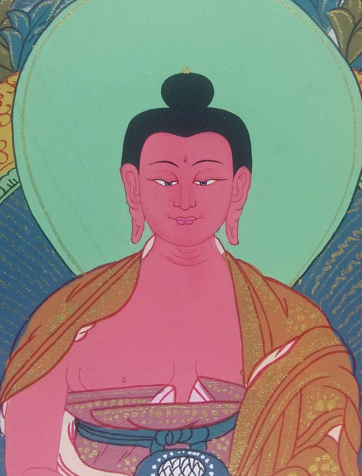 Tibetan Thangka Amitabha Buddha