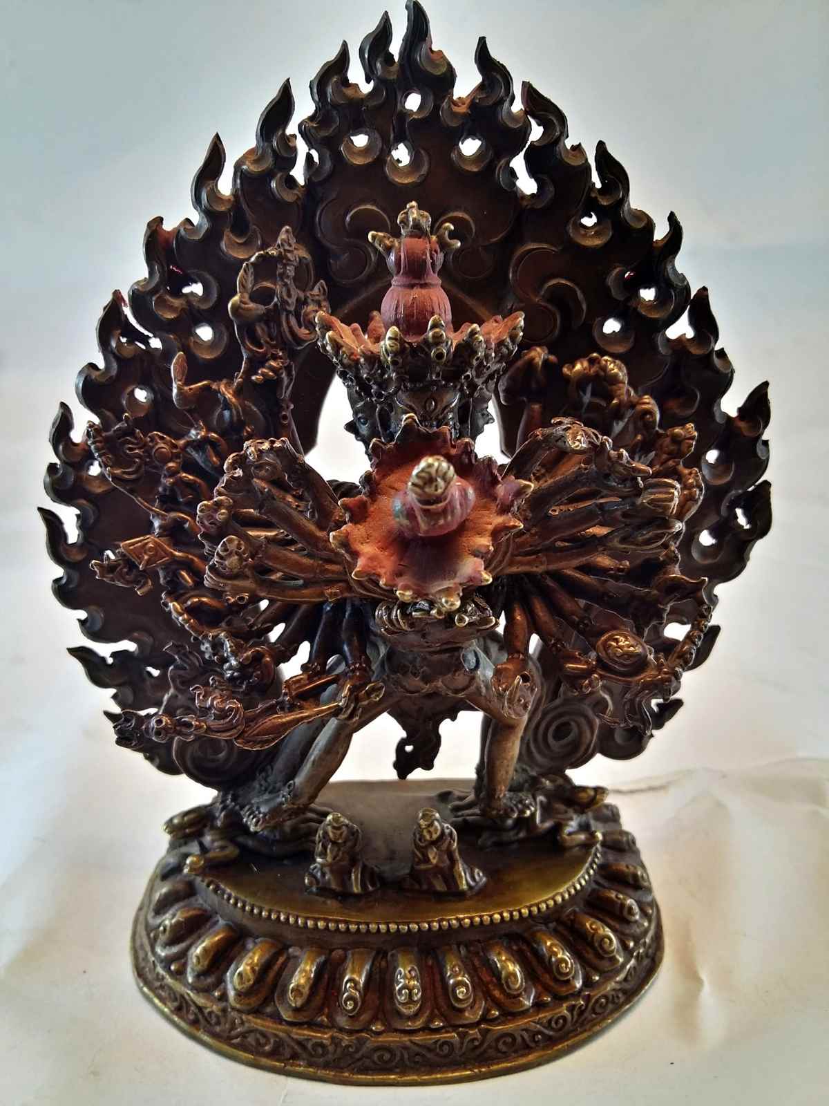 Kalachakra Statue - Oxidized