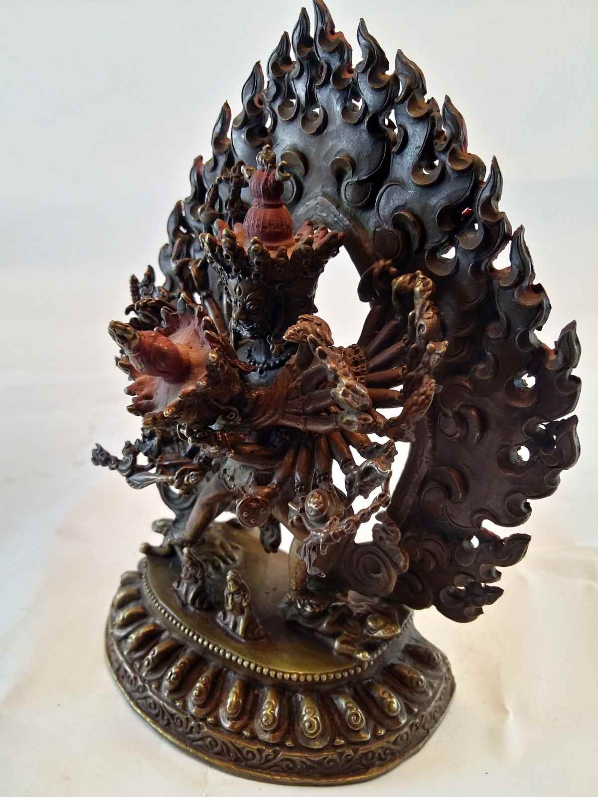 Kalachakra Statue - Oxidized