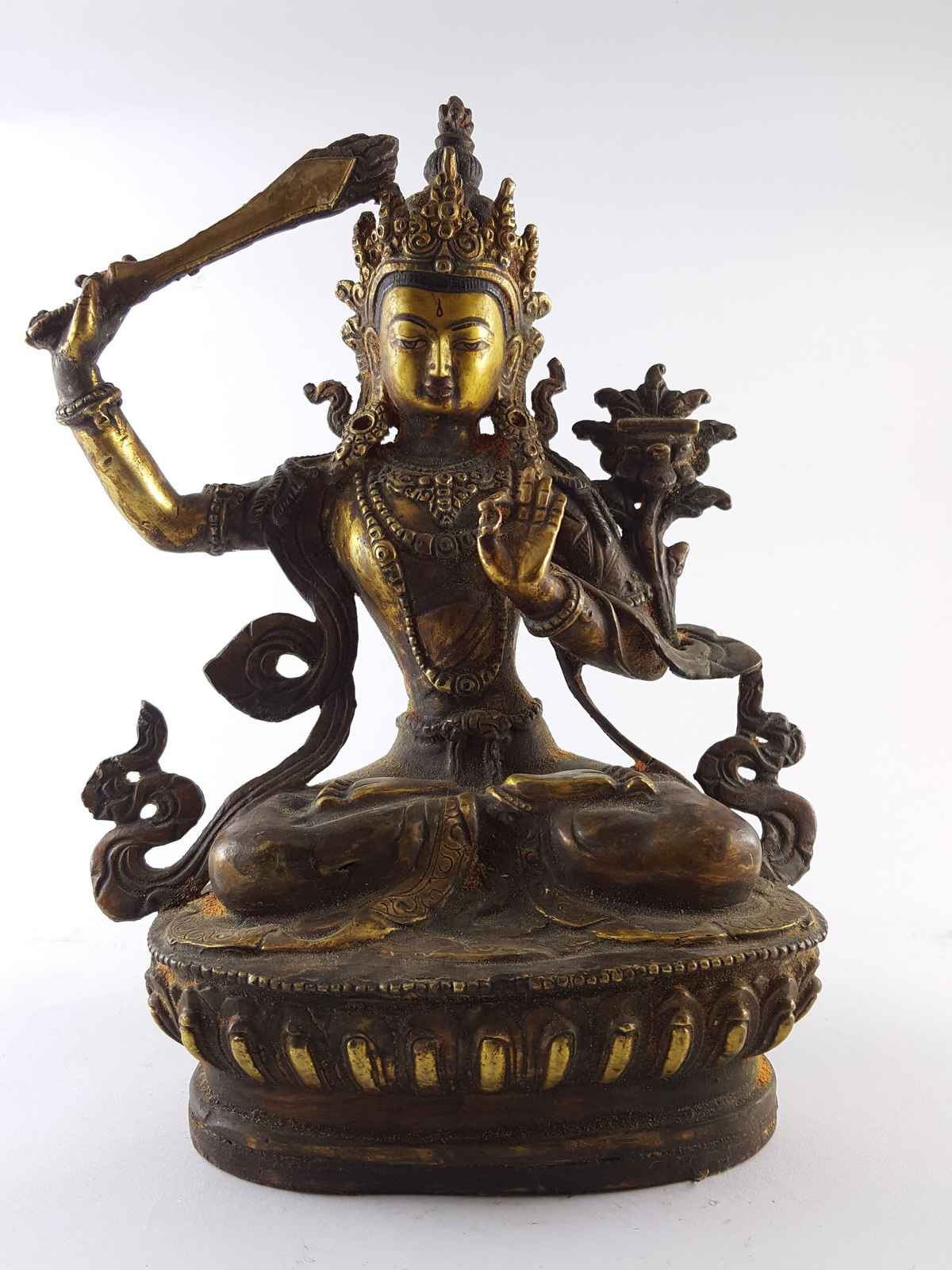 Manjushri Statue - <span Style=