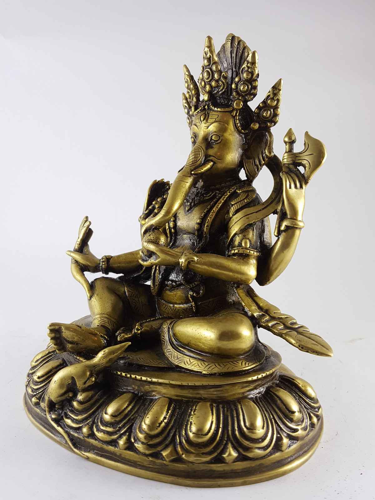 Brass Ganesh High Quality Statue