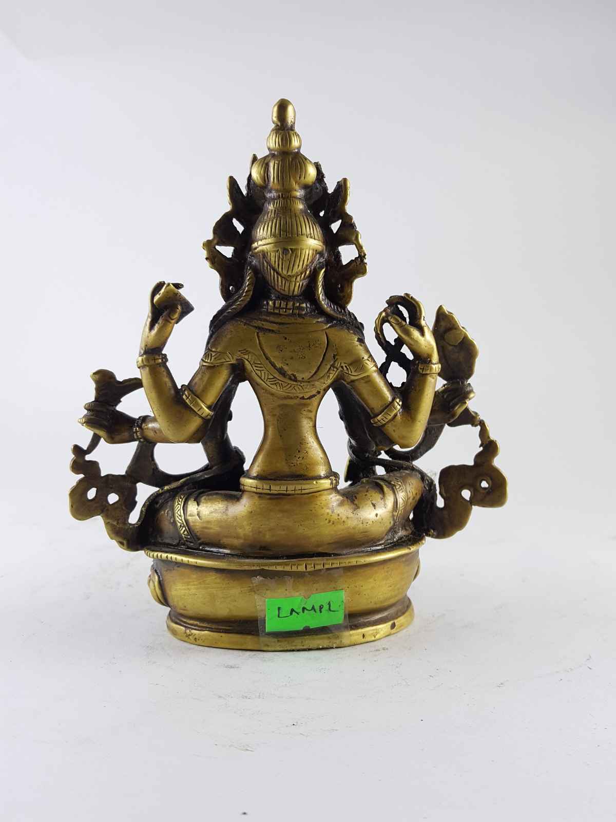 Brass Vasudhara Statue high Quality, old Post, remakable