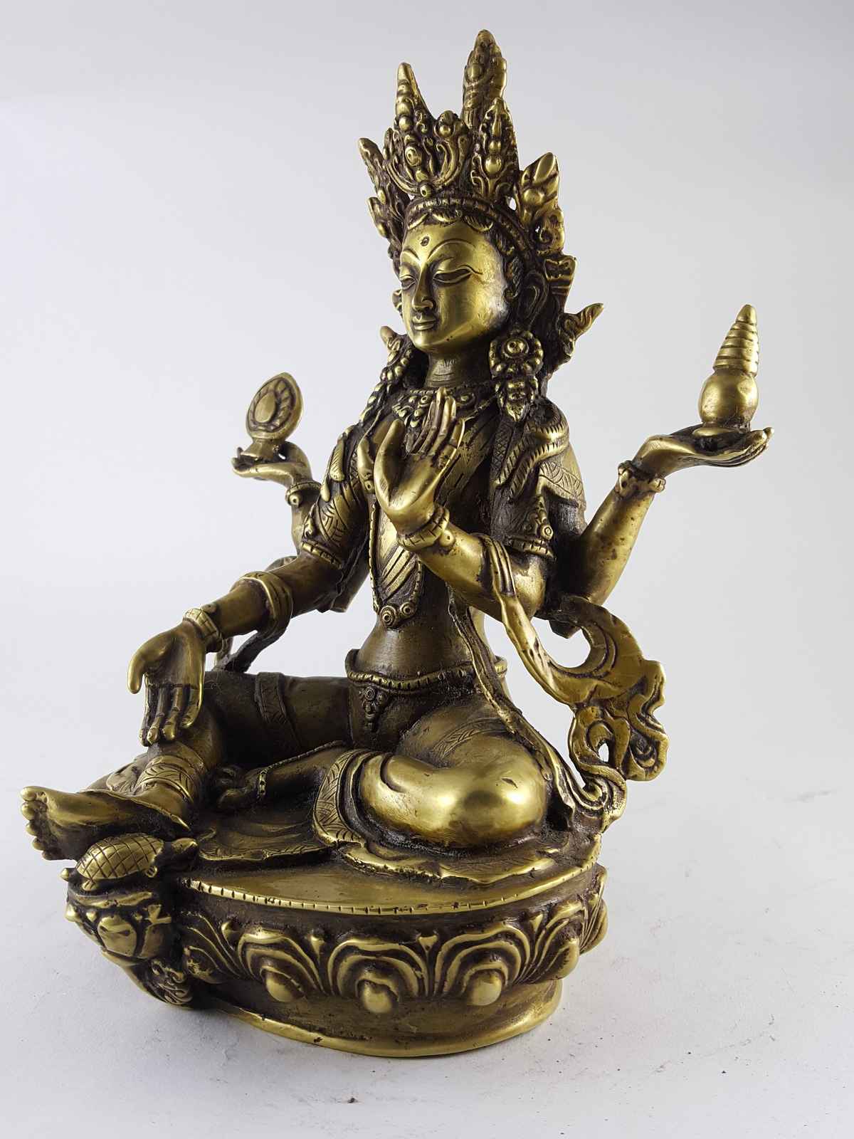 Brass Laxmi Statue high Quality, Brass