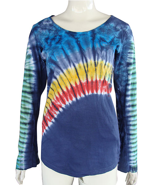 Cotton Hand Tie Dye T-shirt <span Style=