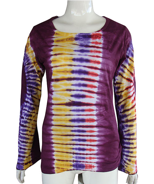 Cotton Hand Tie Dye T-shirt <span Style=