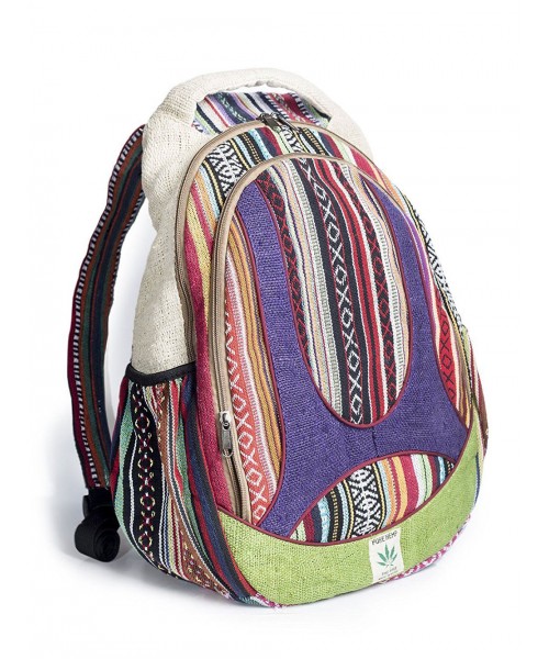 Natural Hemp Backpack Bag