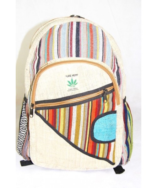 Natural Hemp Backpack Bag