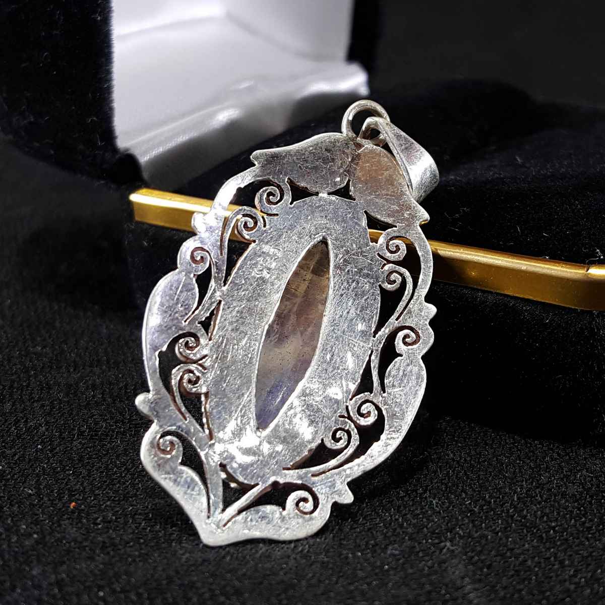 Moonstone Handmade Silver Pendant