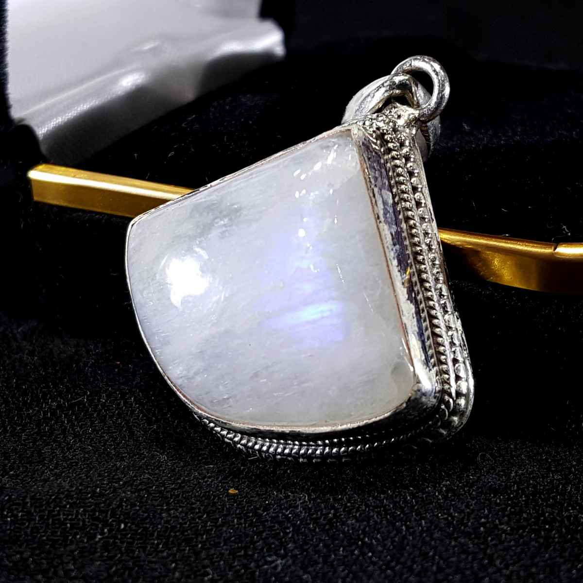 Moonstone Handmade Silver Pendant