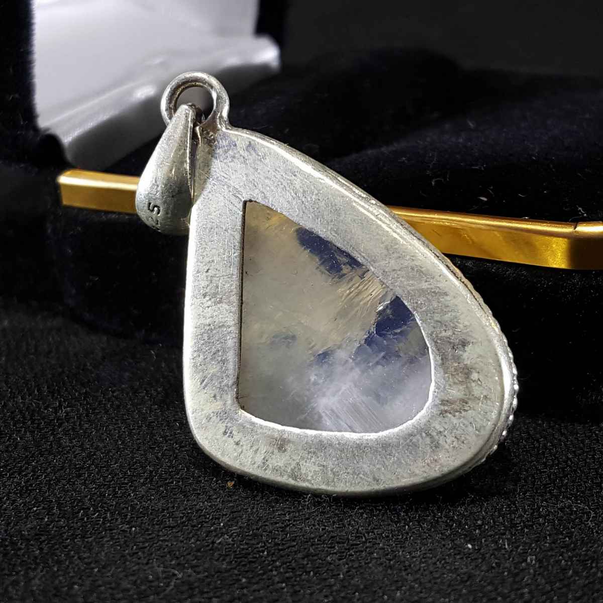 Moonstone Handmade Silver Pendant