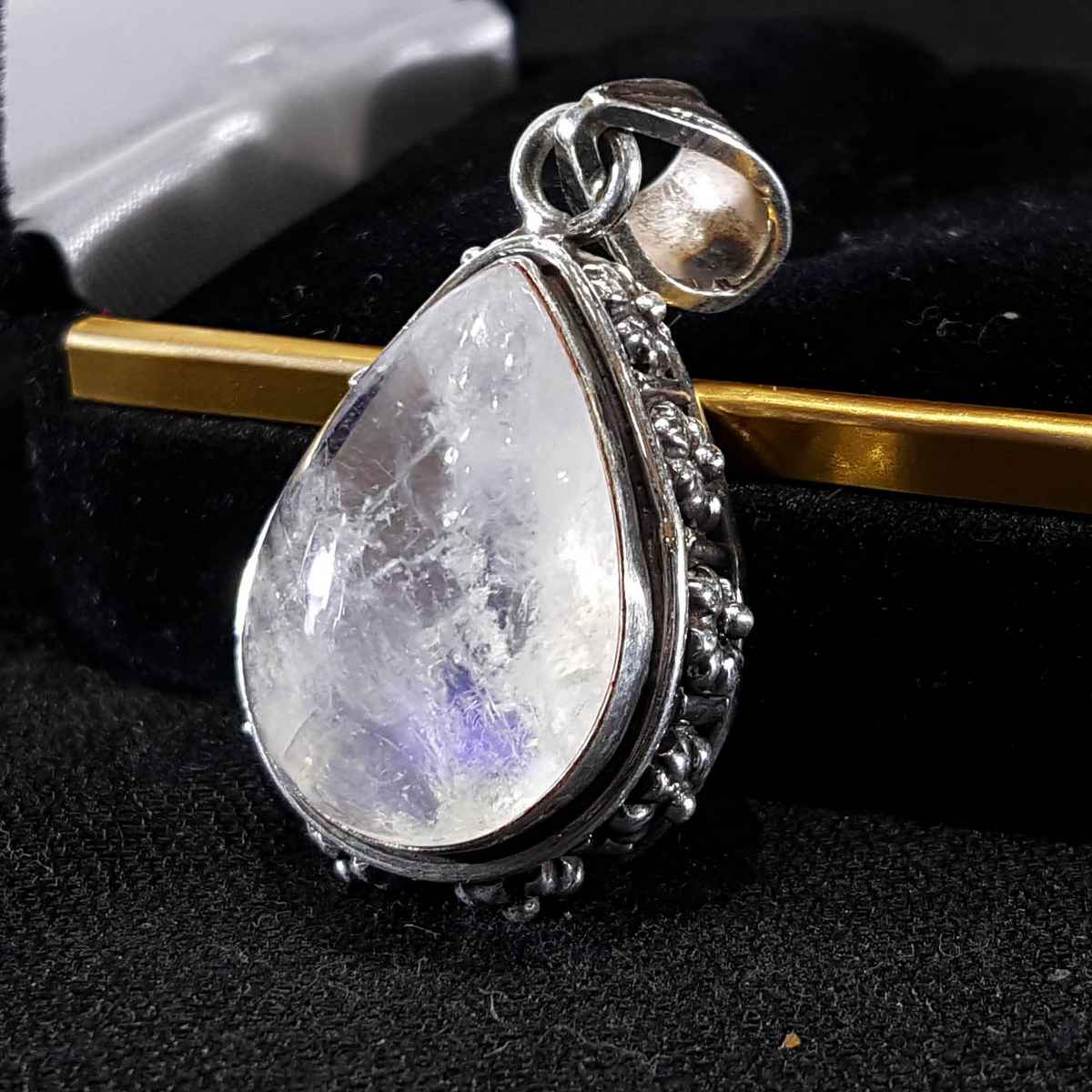 Moonstone Handmade Silver Pendant