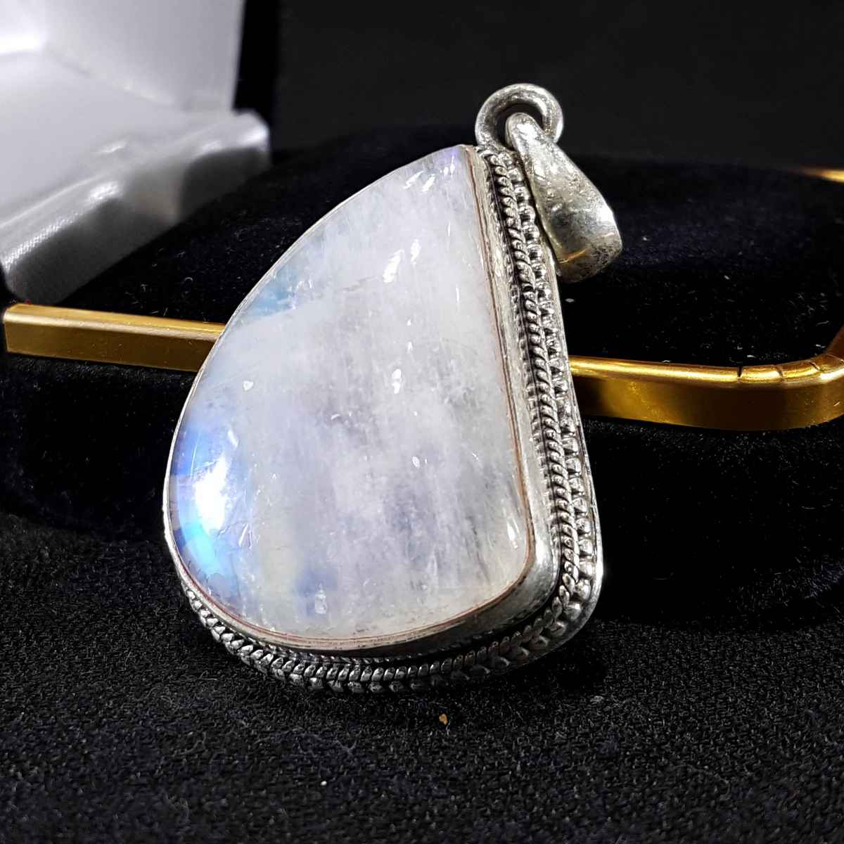 Moonstone Handmade Silver Pendant