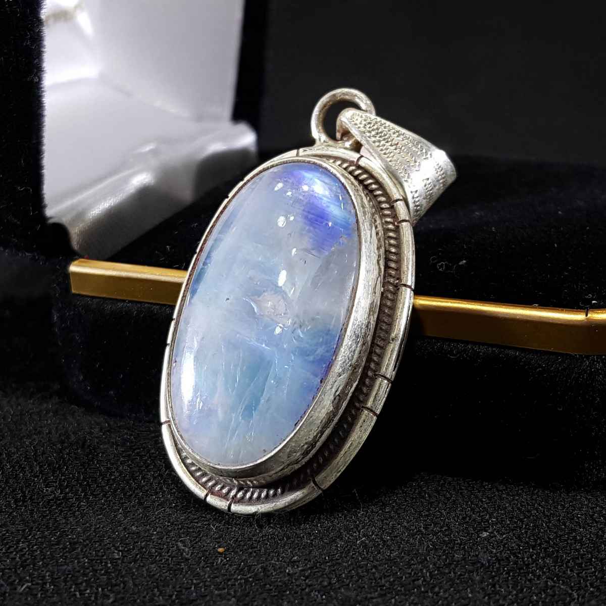 Moonstone Handmade Silver Pendant