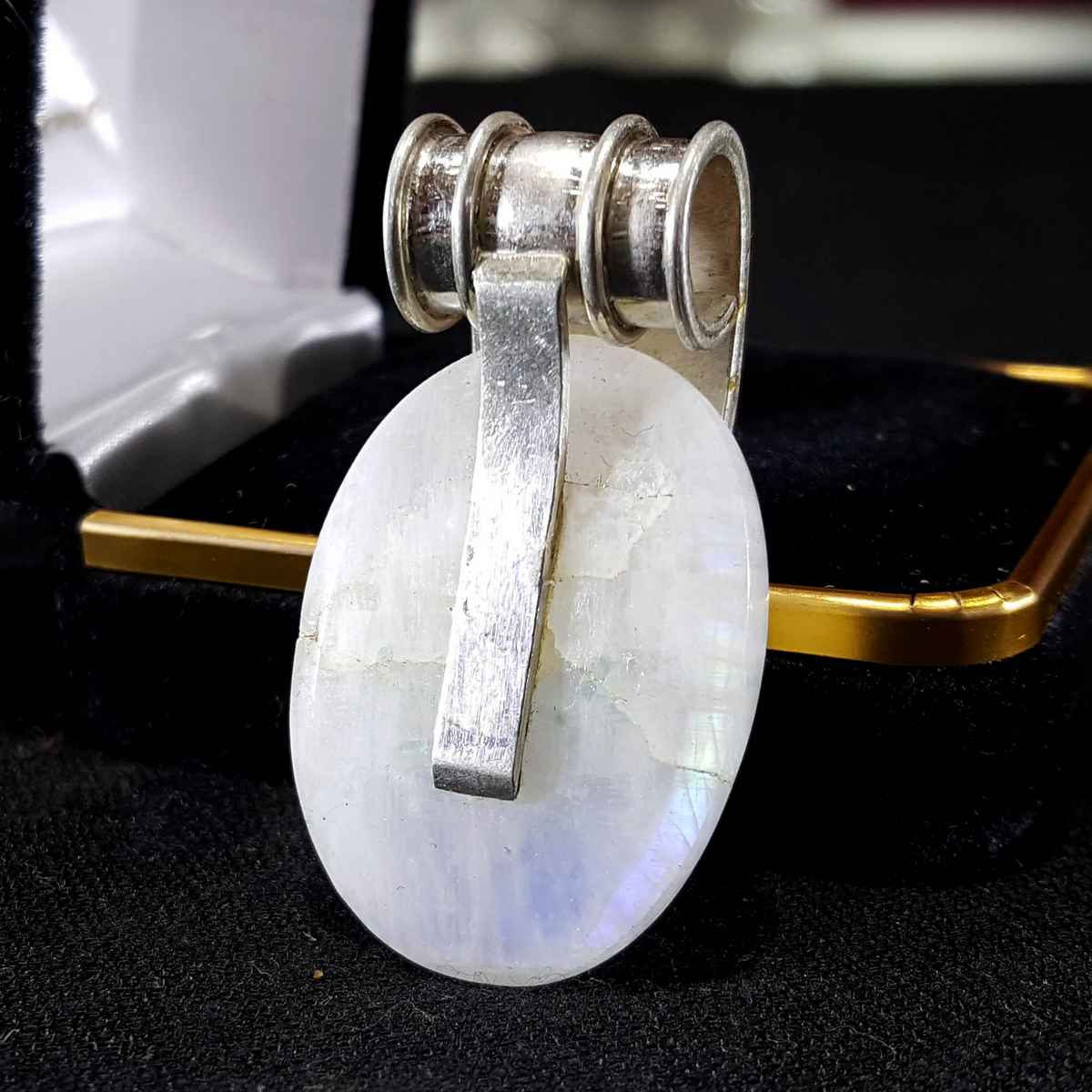 Moonstone Handmade Silver Pendant