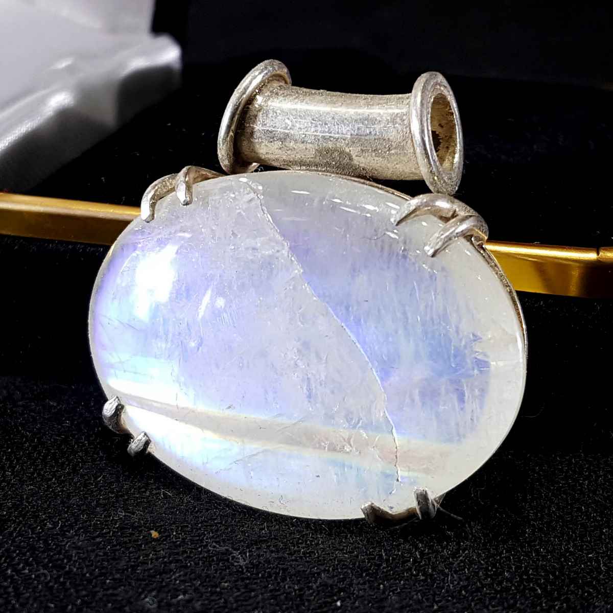 Moonstone Handmade Silver Pendant