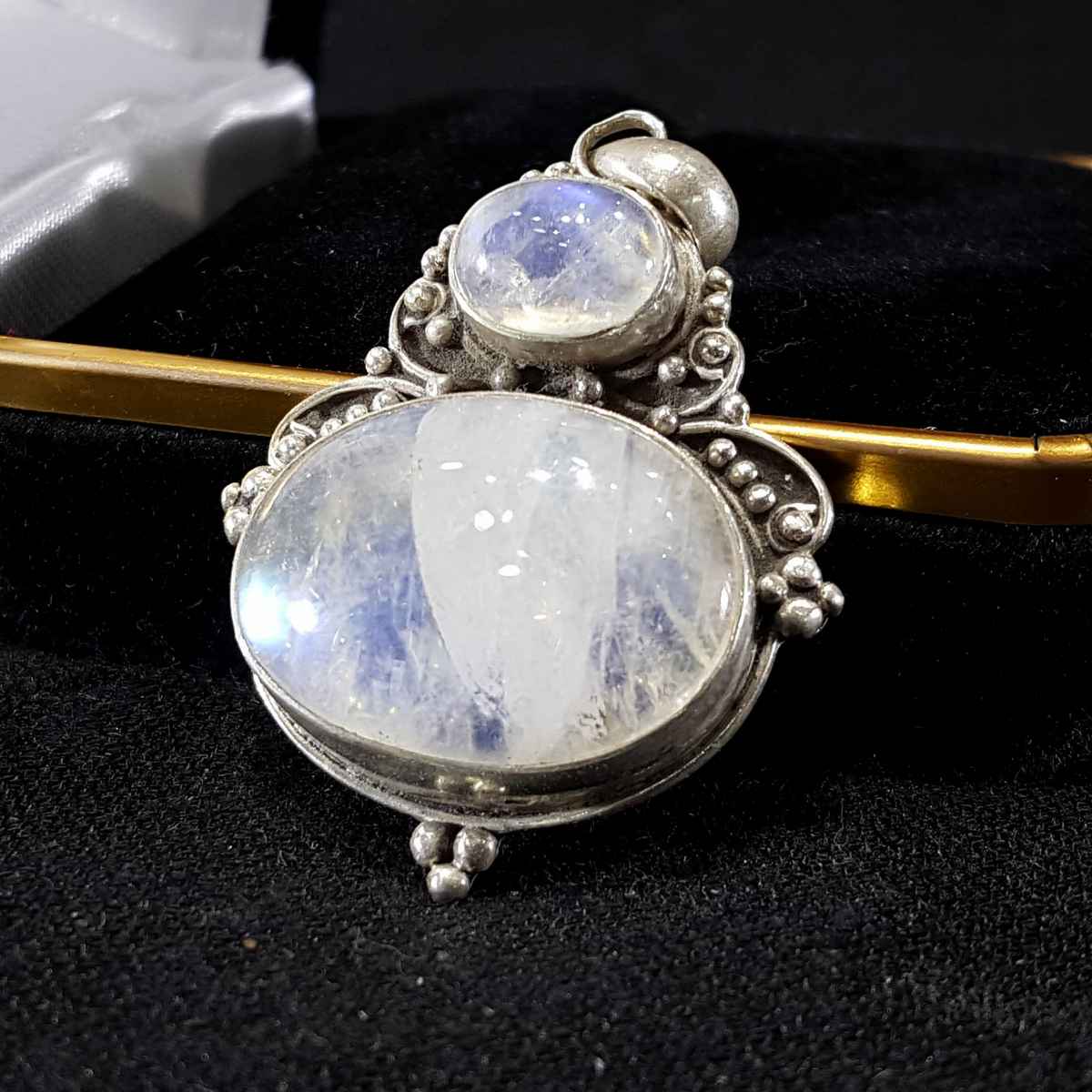 Moonstone Handmade Silver Pendant