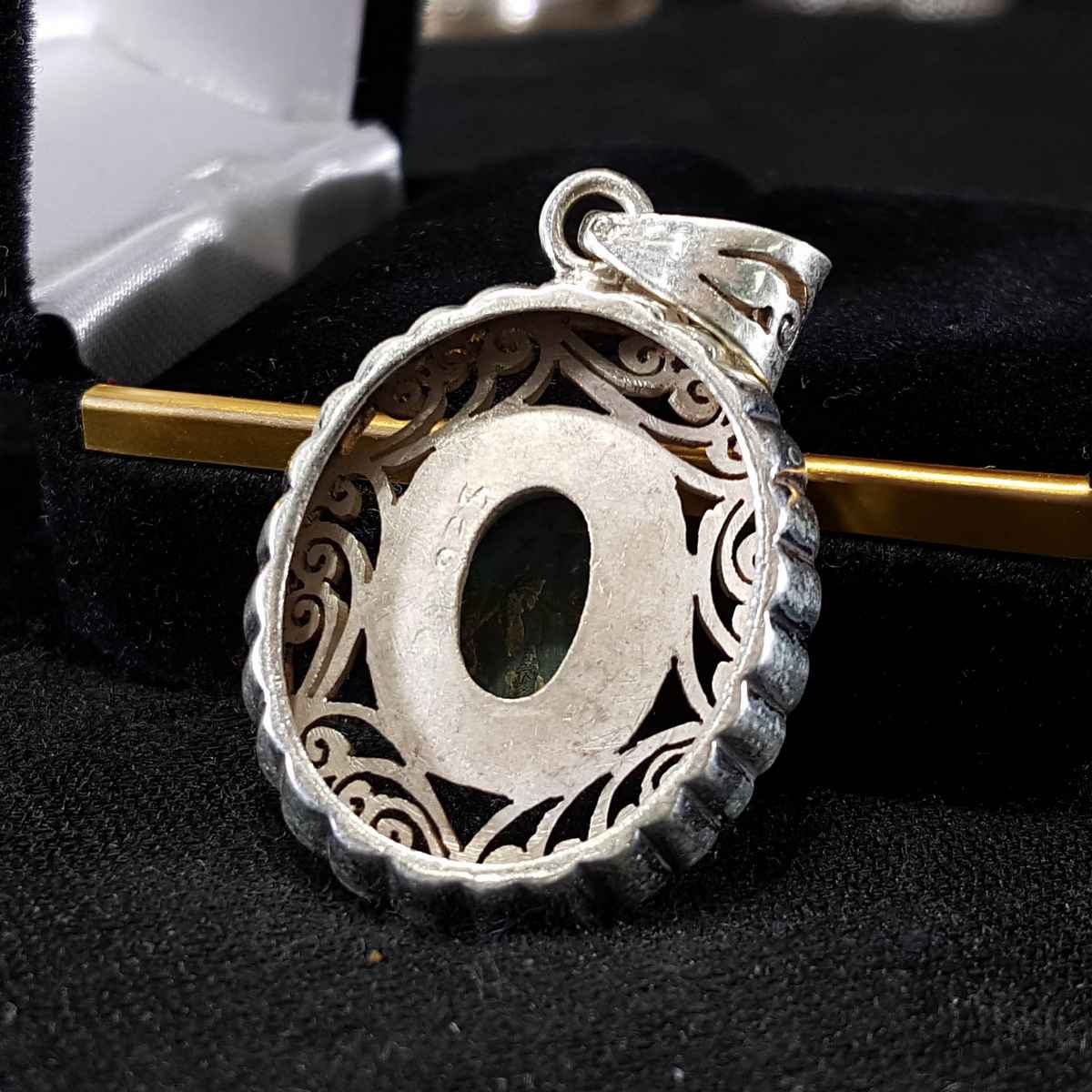 Tibetan Tourquise Handmade Silver Pendant