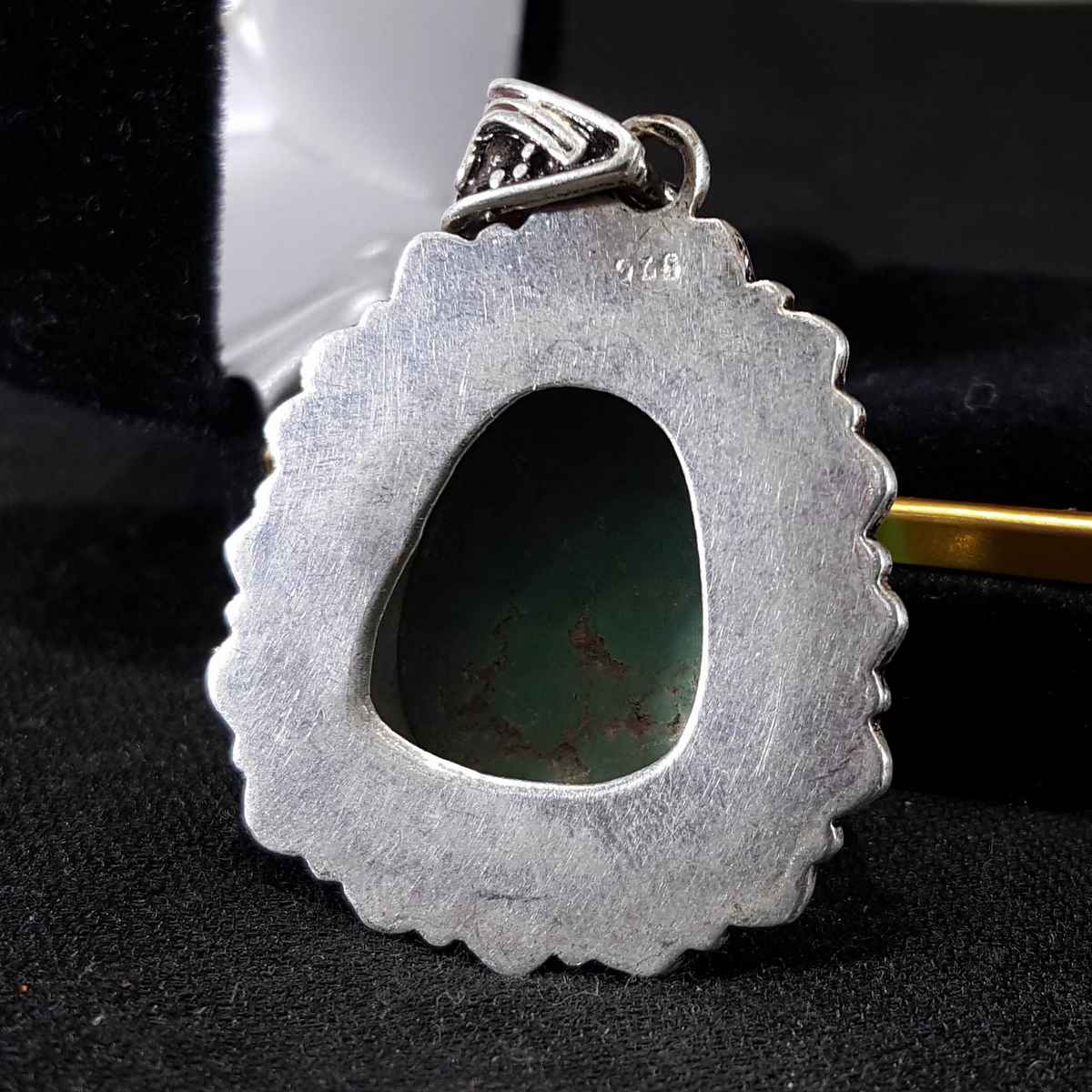 Tibetan Tourquise Handmade Silver Pendant