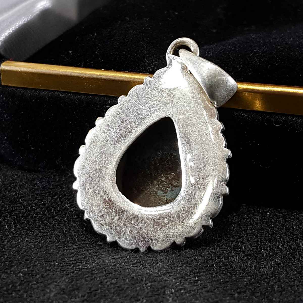 Tibetan Tourquise Handmade Silver Pendant