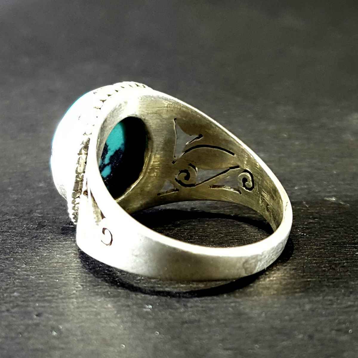 Tibetan Tourquise Silver Handmade Ring