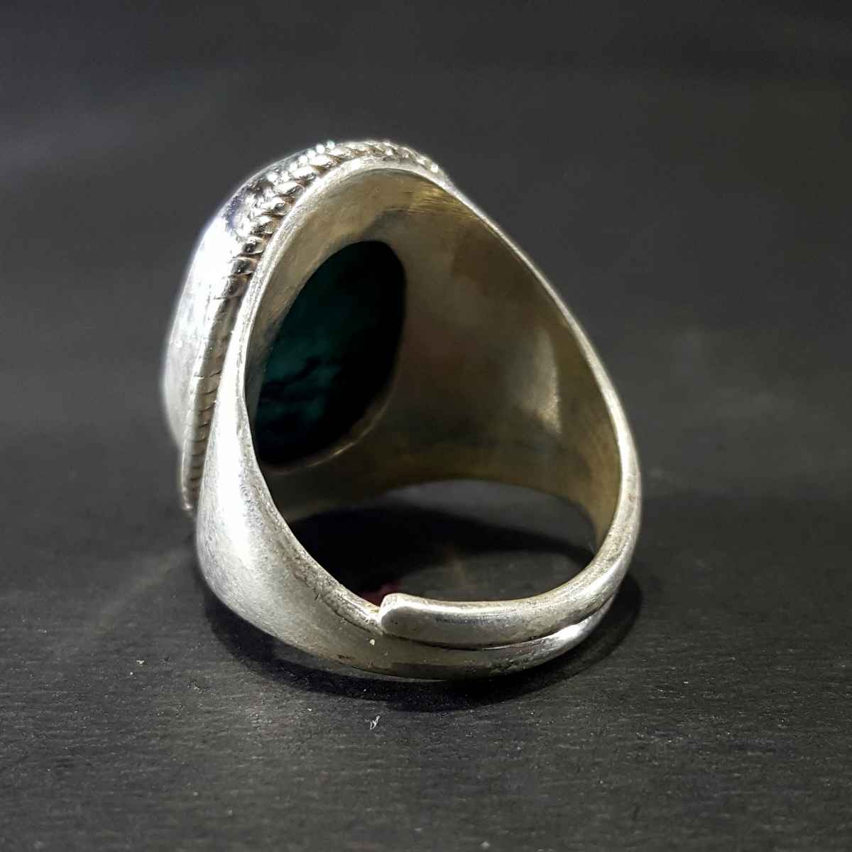 Tibetan Tourquise Silver Handmade Ring