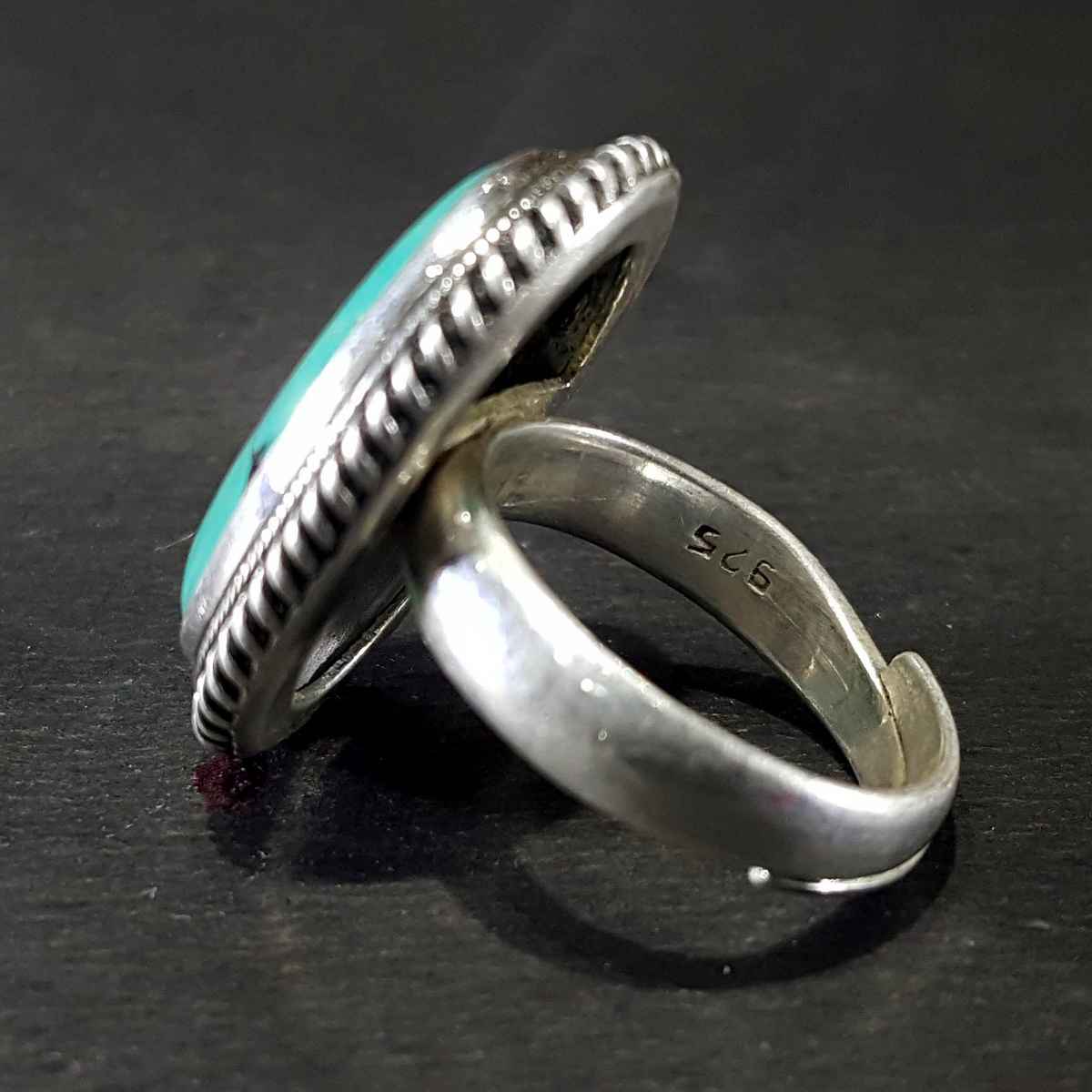 Tibetan Tourquise Silver Handmade Ring