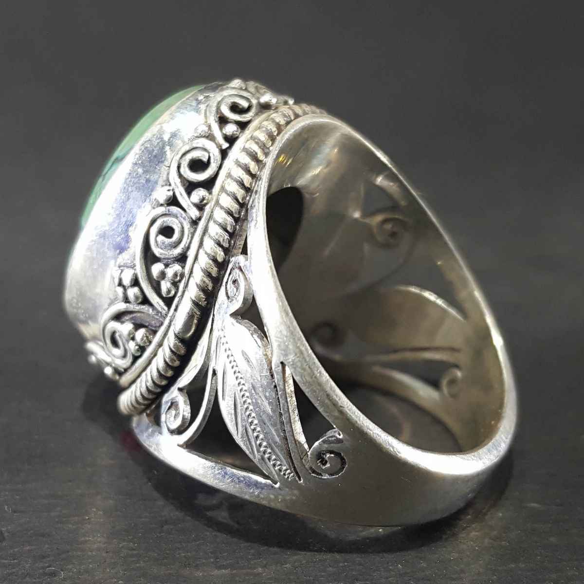 Tibetan Tourquise Silver Handmade Ring