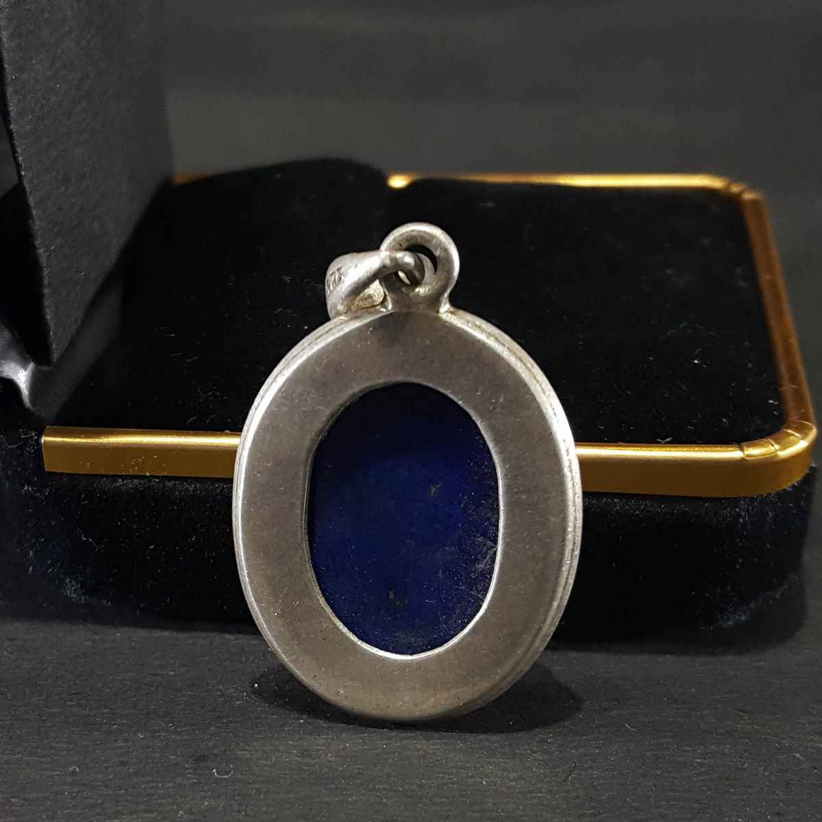 Lapis Lazuli Handmade Silver Pendant