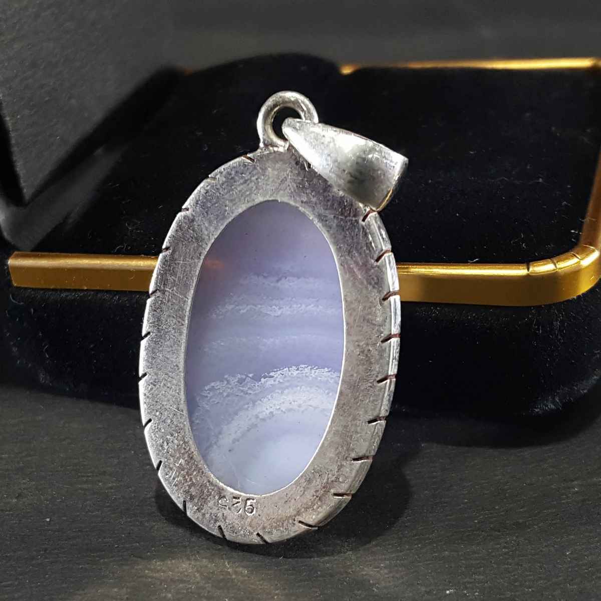 Agate Handmade Silver Pendant