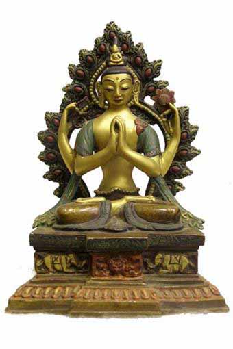 Avalokiteshvara, Chenrezig Statue, <span Style=